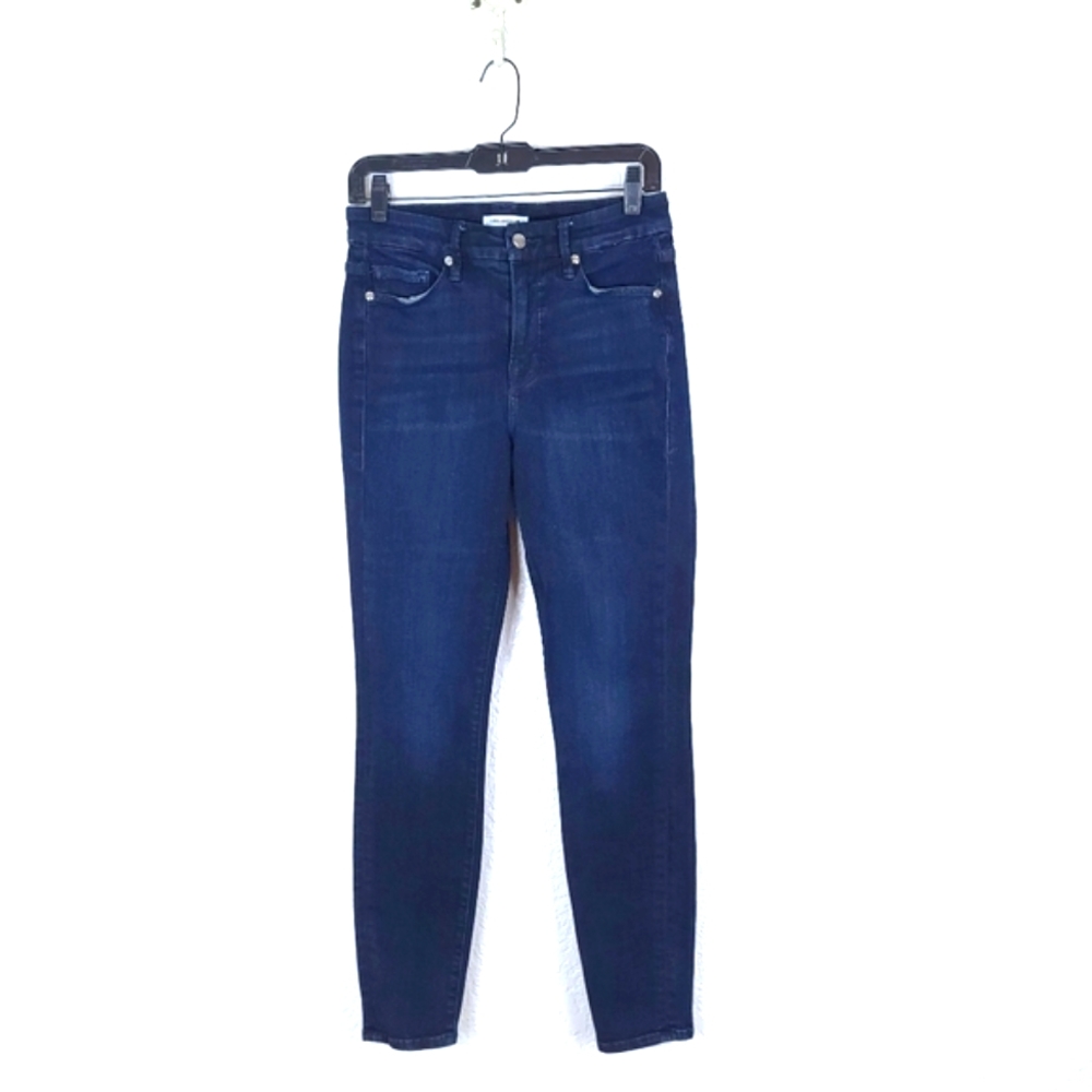 GOOD AMERICAN Good Legs Jeans in Blue 224 - Picture 3 of 10
